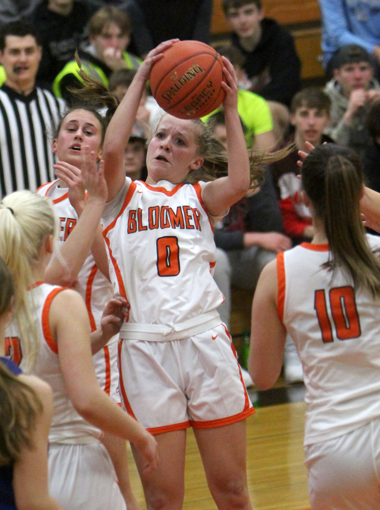 Cameron at Bloomer girls basketball 1-16-23